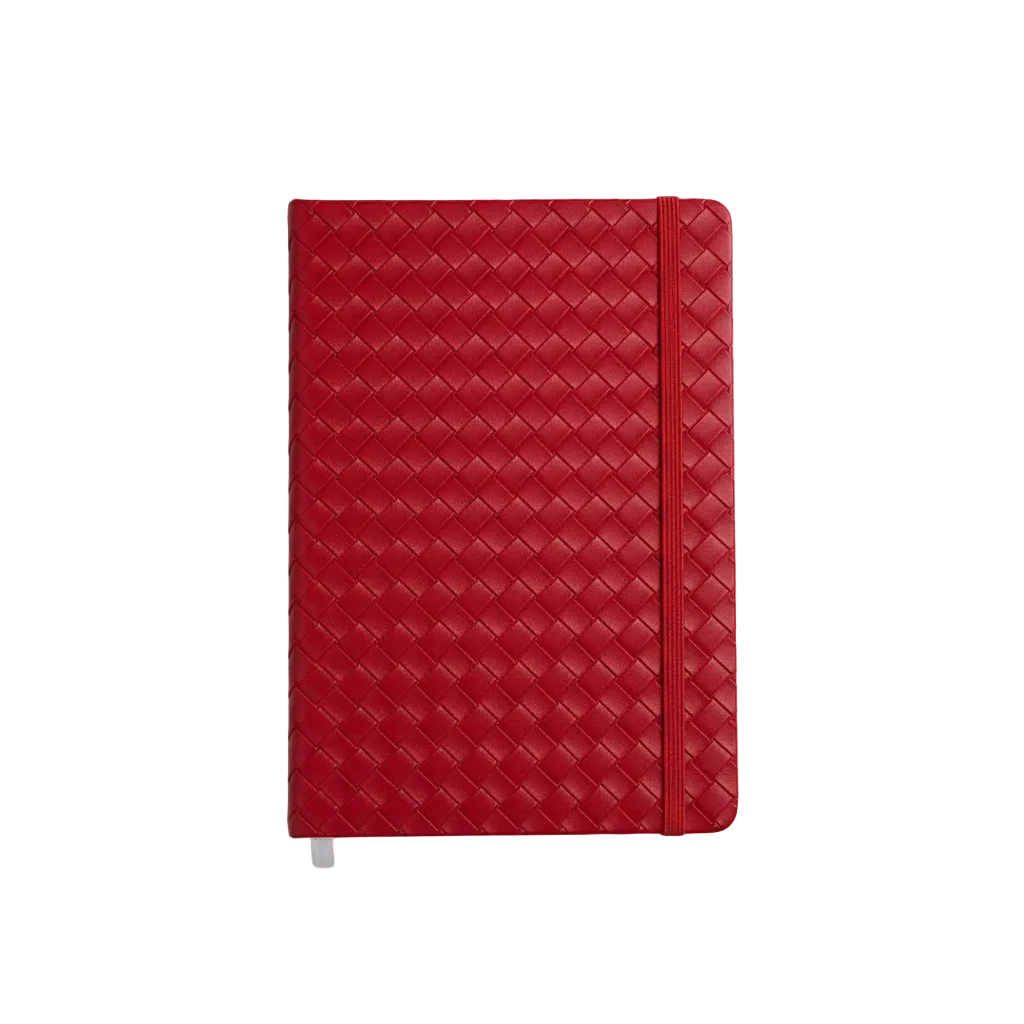 Crimso Weave Notebook Size Diary