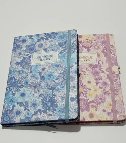 Floral Harmony – Hardcover Notes Diary
