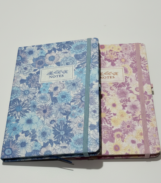 Floral Harmony – Hardcover Notes Diary