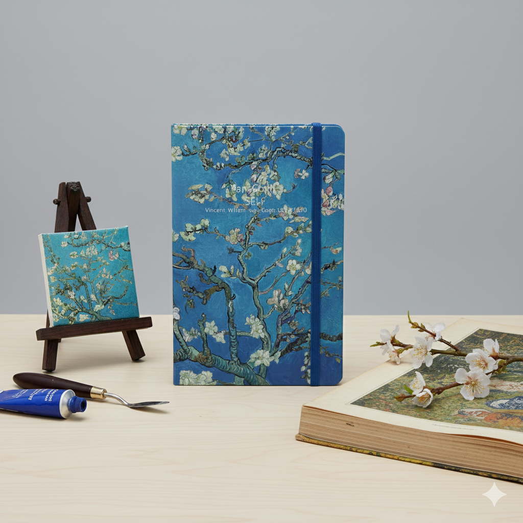Van Gogh Almond Blossom – Artistic Hardcover Diary