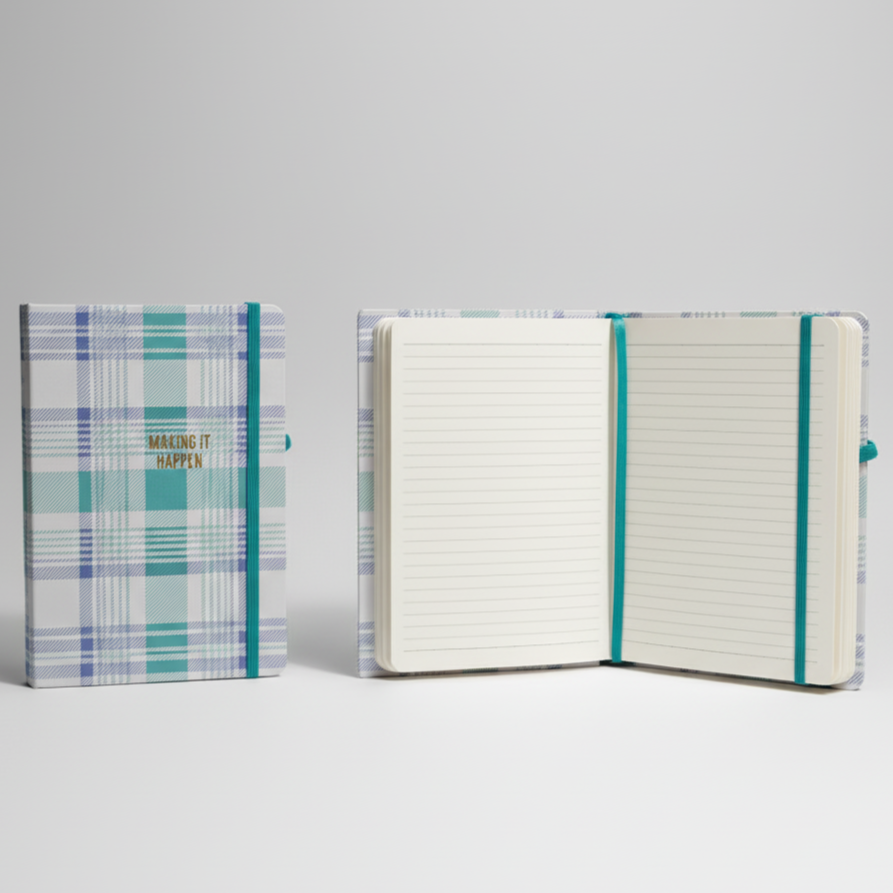 Crimson Weave Pocket Type Diary