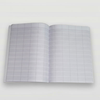 XAV- Hard Bound Four Line Colum Notebook