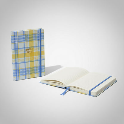 Notebook Type Checked Print Diary