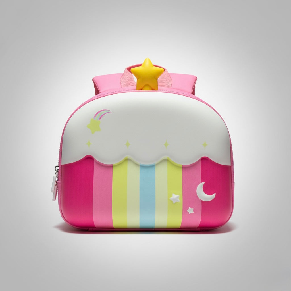 Pink Star Fancy Backpack