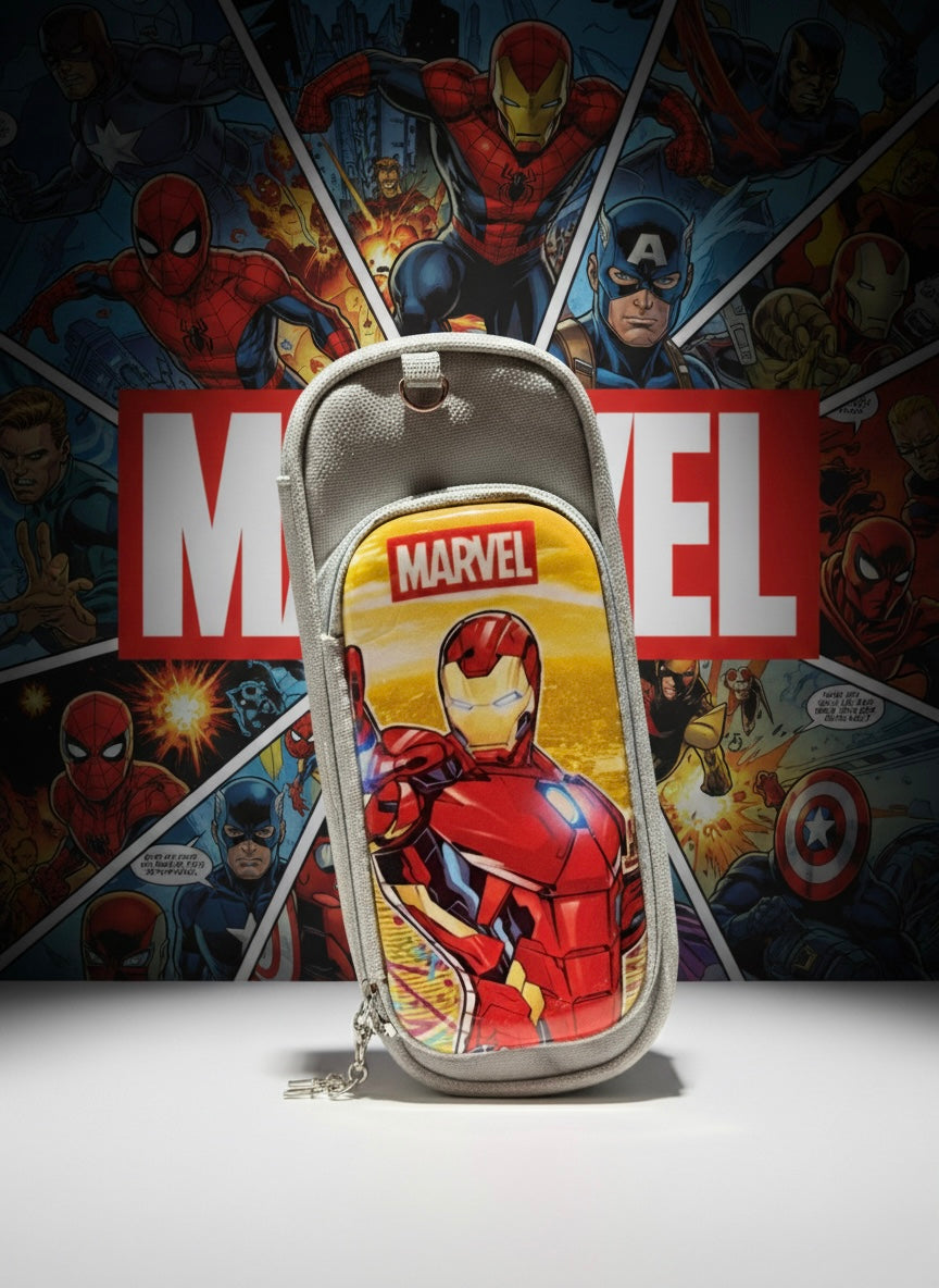 Iron Man Marvel Hardtop Pencil Case