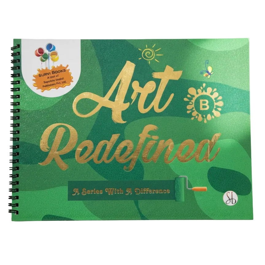 Art Redefined: A Series With A Difference (Level B) – Creative Spiral-Bound Art & Activity Book