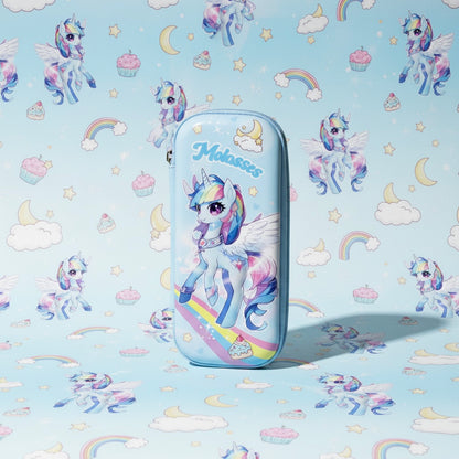 Molasses Unicorn Princess Pencil Pouch Case