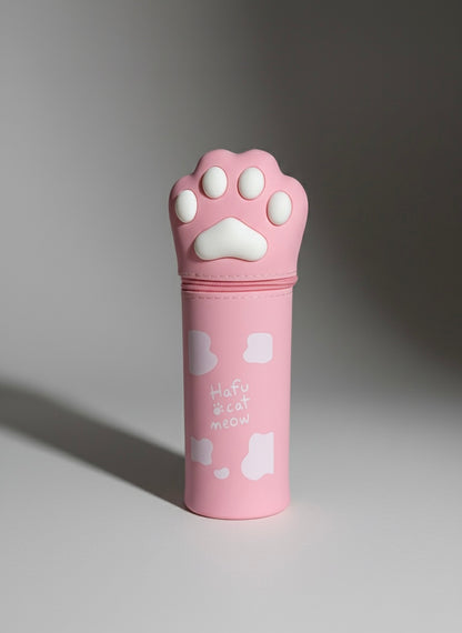 Hafu Cat Paw Silicone Pencil Pouch