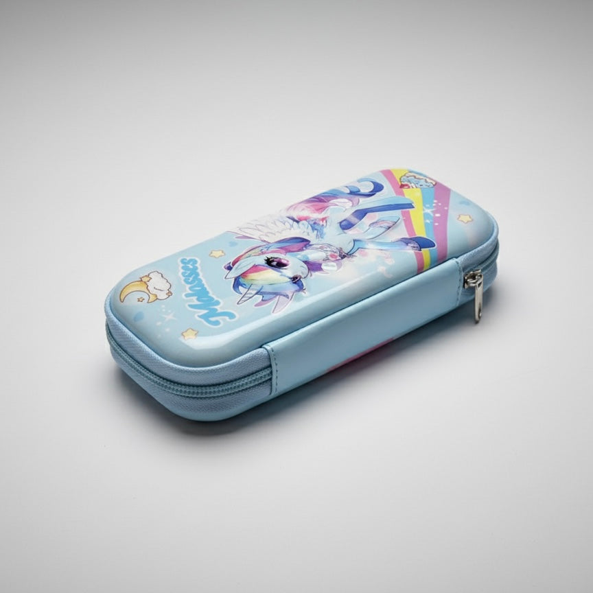 Molasses Unicorn Princess Pencil Pouch Case