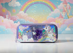 Rainbow Unicorn Glitter Pencil Case