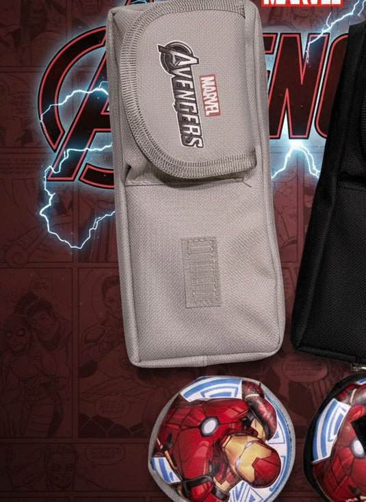 Iron Man Fancy Dual Chain Pencil Case