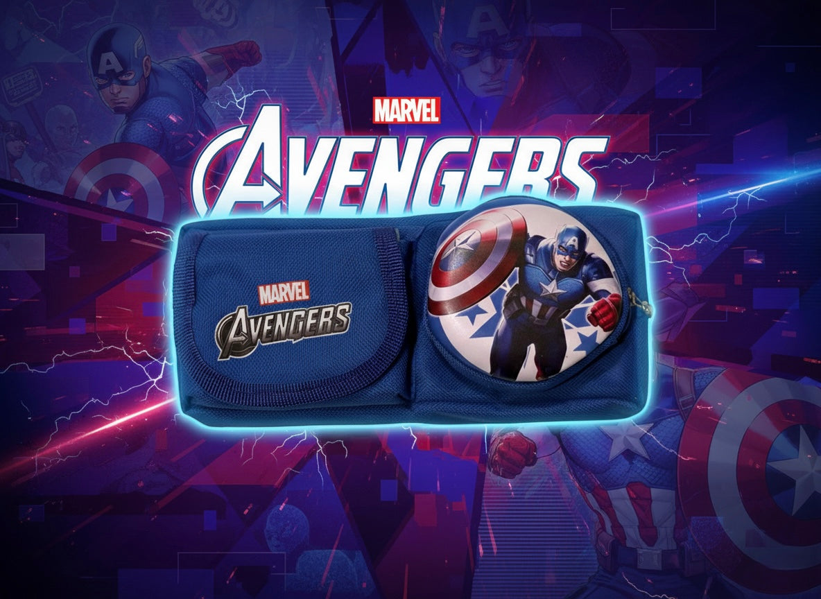 Marvel Triple Compartment Chain Pouches