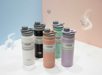 TYESO Modern Insulated Bottle with Spout Lid