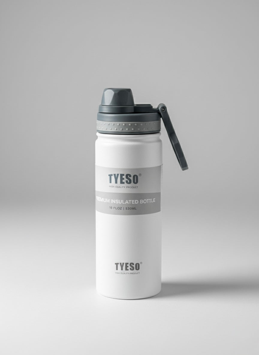 TYESO Modern Insulated Bottle with Spout Lid