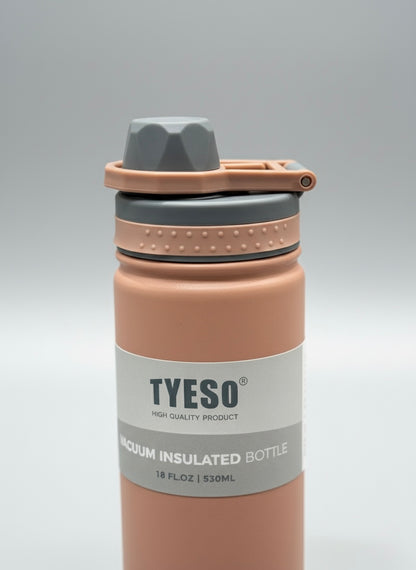 TYESO Modern Insulated Bottle with Spout Lid