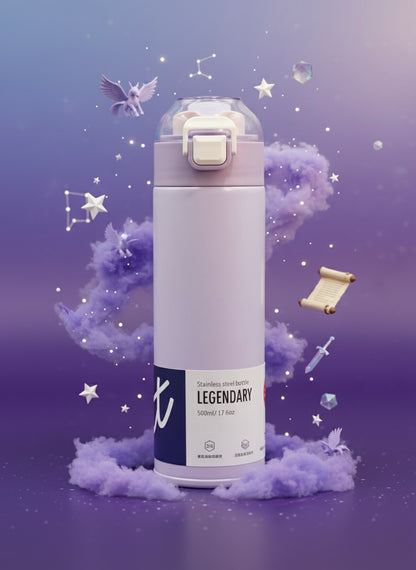 DODGE Sleek Insulated Flask with Safety Lock