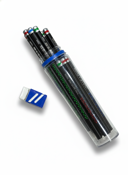 Doms Fusion Pencil 50 Pcs Pencil Sipper, Ink black