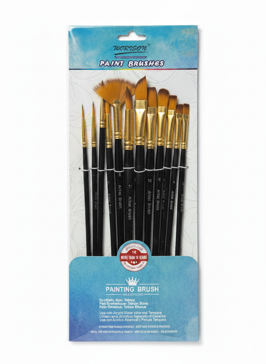Worison Mix Paint Brush (Black)