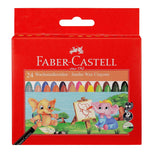 Faber-Castell Jumbo Wax Crayons - 24 Shades