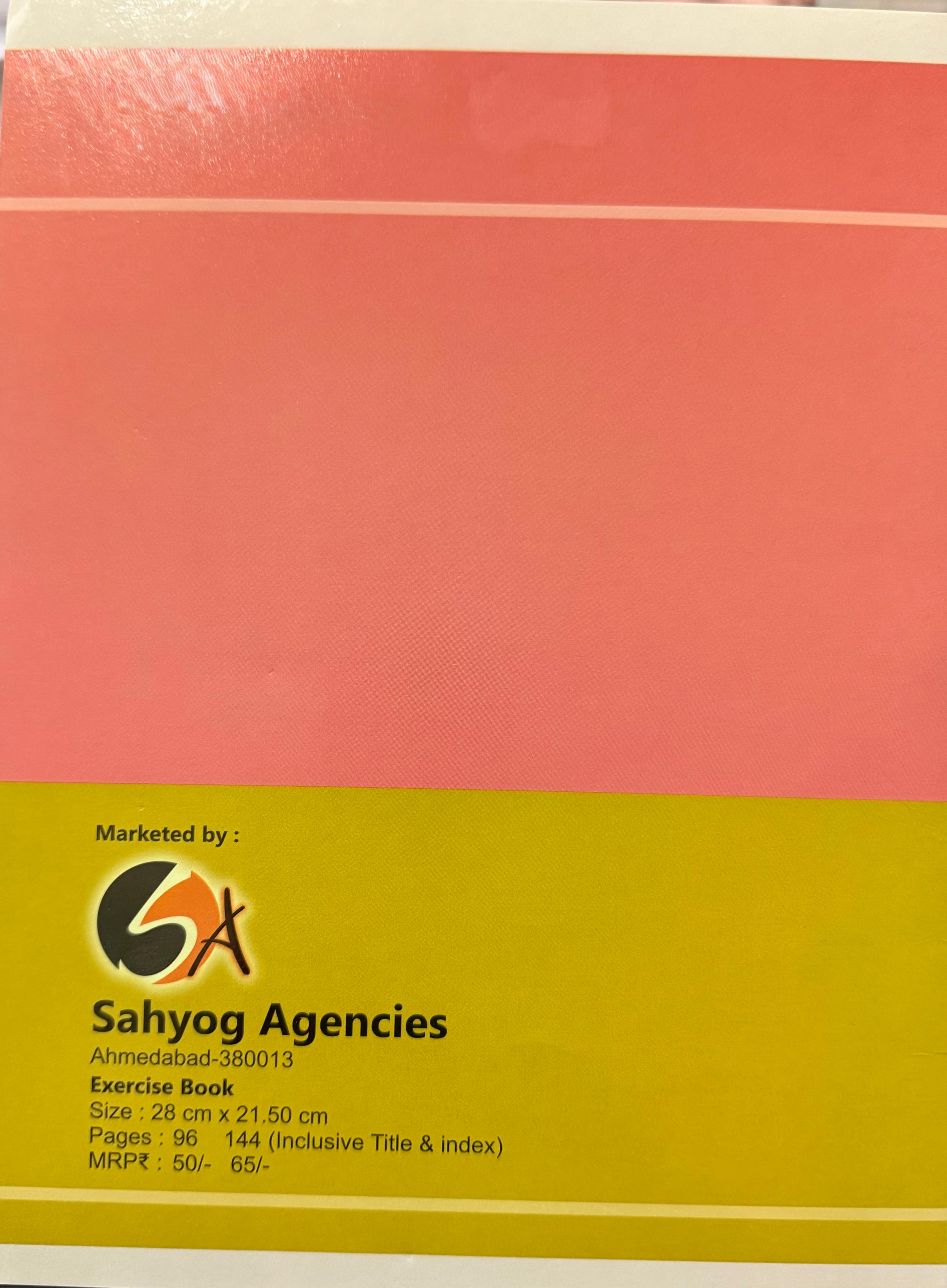 Single Full Scape Notebook 144pg