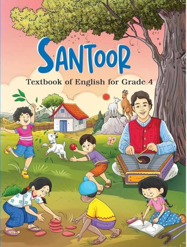 NCERT English Santoor Book-Class 4