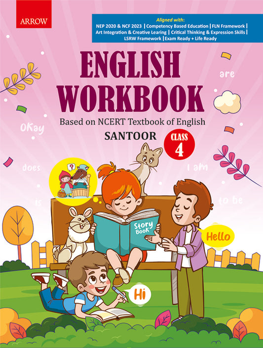 NCERT English Santoor workbook-Class 4