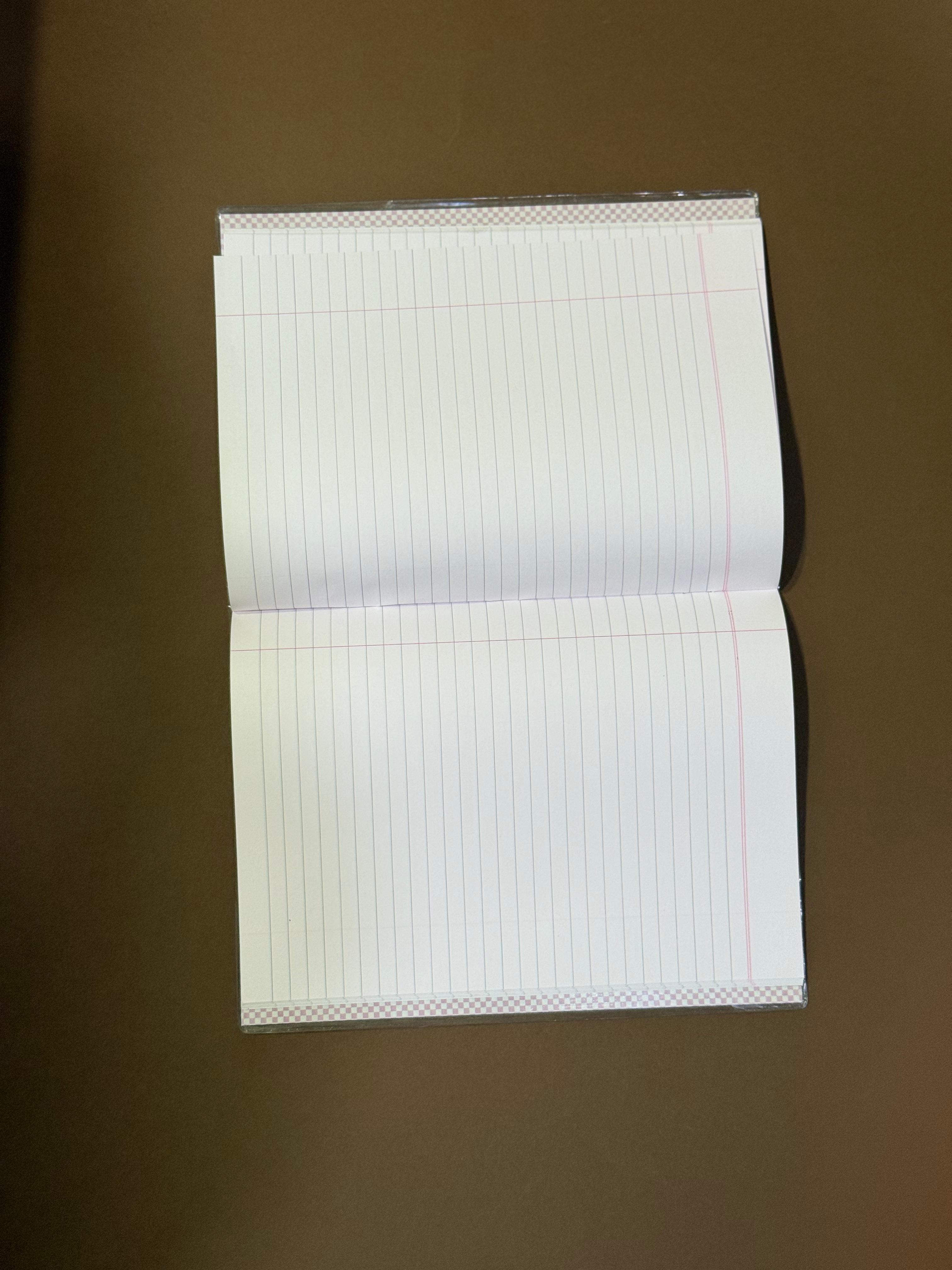 XAV- Single Line Soft Bound Notebook