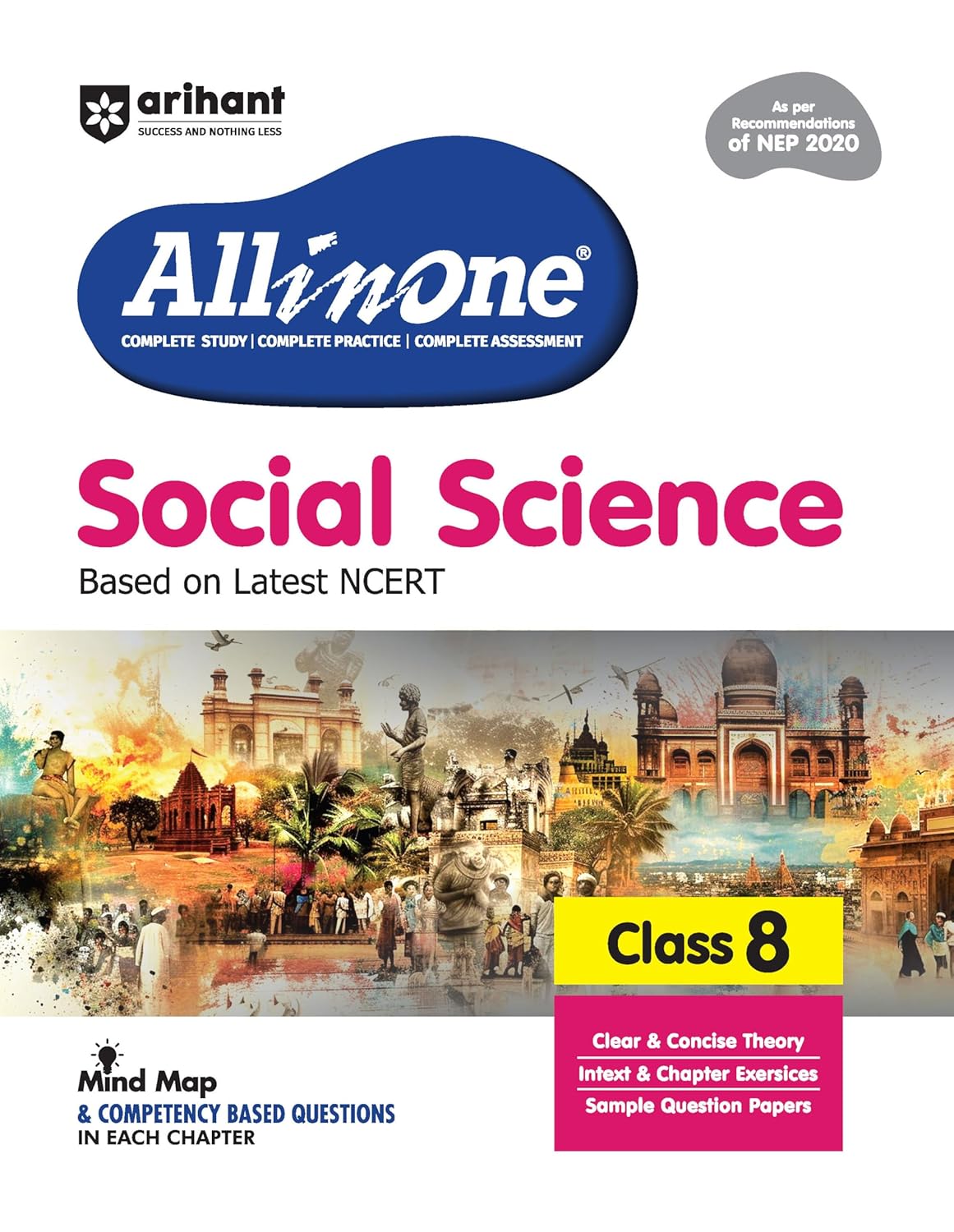 Arihant All in One Social Science Class 8
