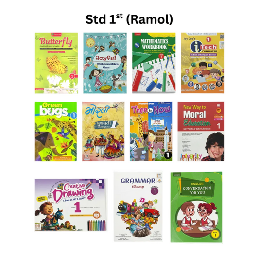 Set of books -Std. 1st Ramol