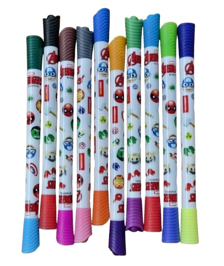 Unomax Twinstar Dual Colour Pens 10 Pens, 20 Colour Shades