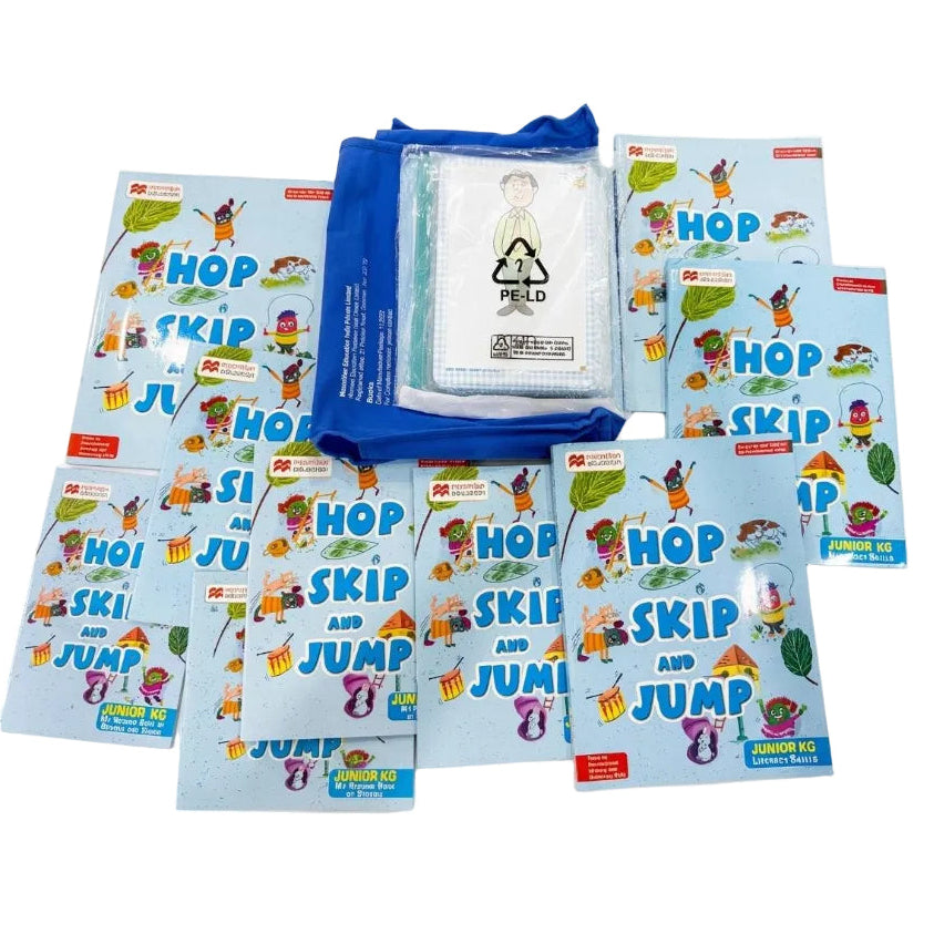 Hop, Skip and Jump: Junior KG Educational Book Set