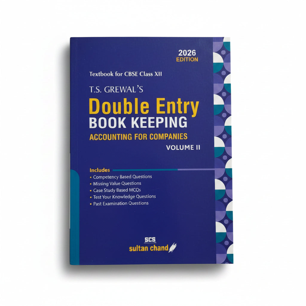 Std.12th T.S. GREWAL'S DOUBLE ENTRY BOOK KEEPING (VOLUME-II)