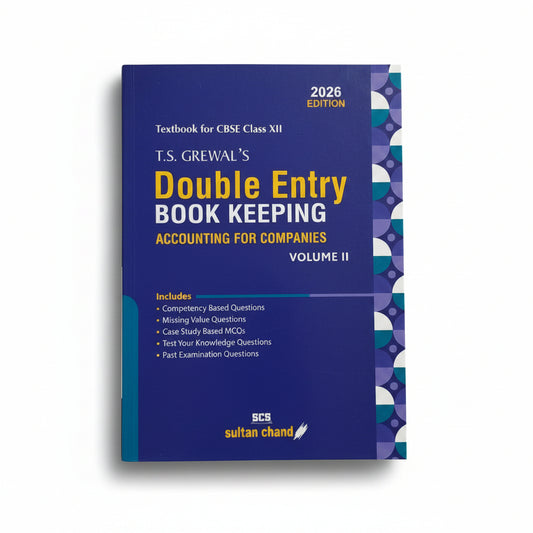 Std.12th T.S. GREWAL'S DOUBLE ENTRY BOOK KEEPING (VOLUME-II)