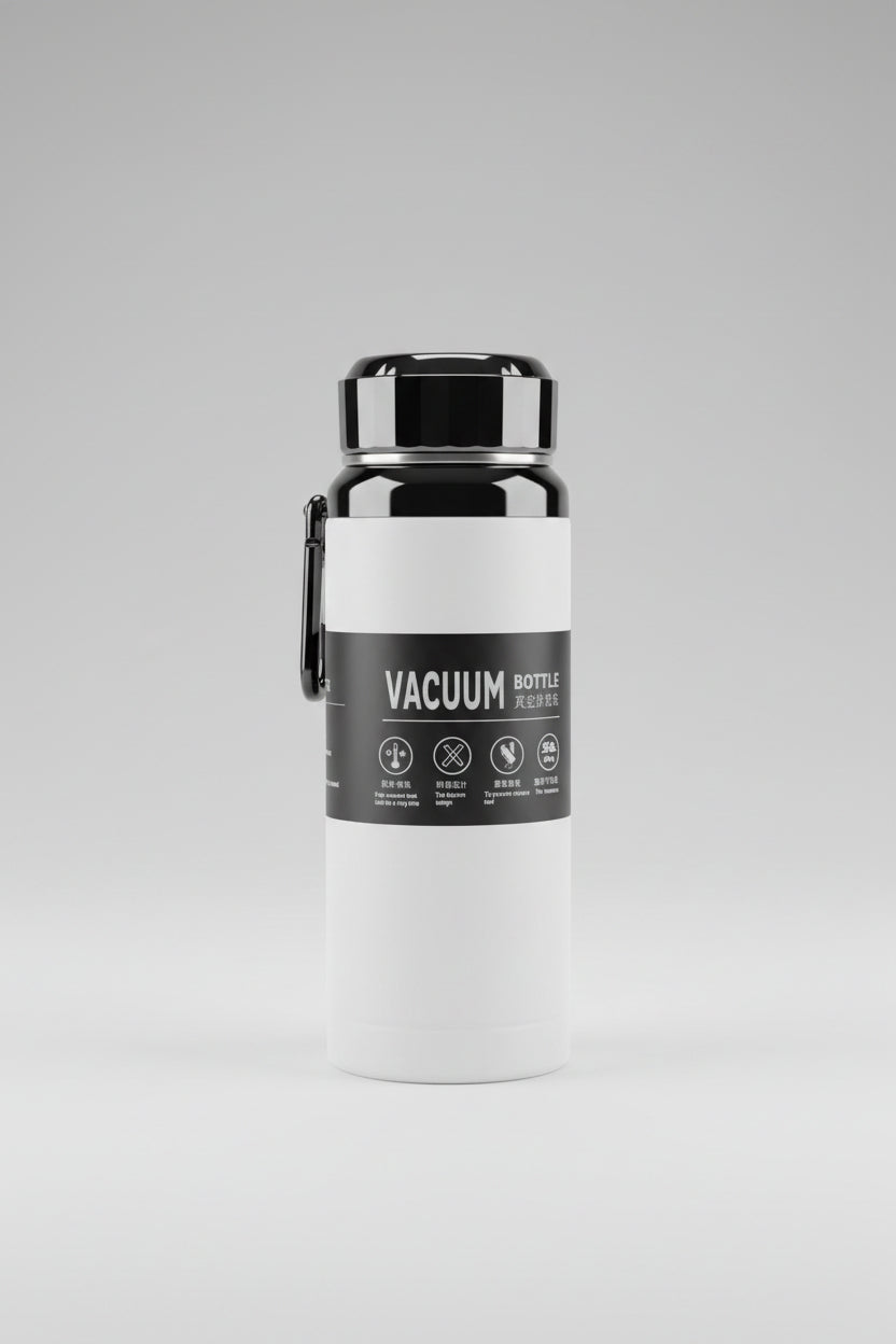 Vacuum Fancy Look Steel Water Bottle