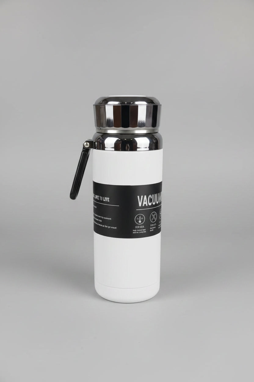 Vacuum Fancy Look Steel Water Bottle