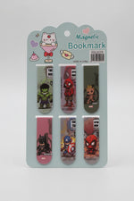 Marvel Character Fancy Magnet Bookmark