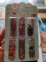 Marvel Character Fancy Magnet Bookmark