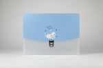 Cute Cat Design Document Storage Box with Lock