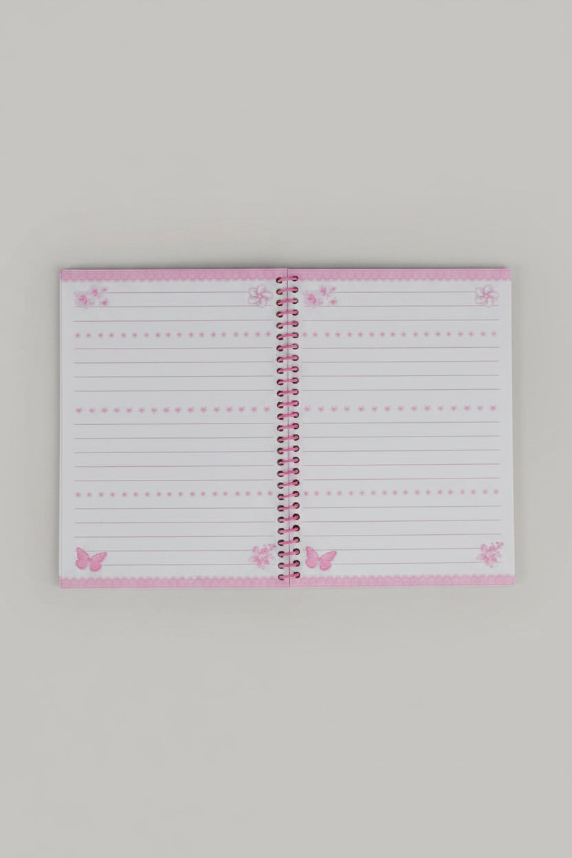 Fancy 3D Cover Spiral Style Diary