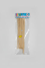 Bamboo Wooden Skewers (Wooden Craft Sticks / BBQ Skewers).