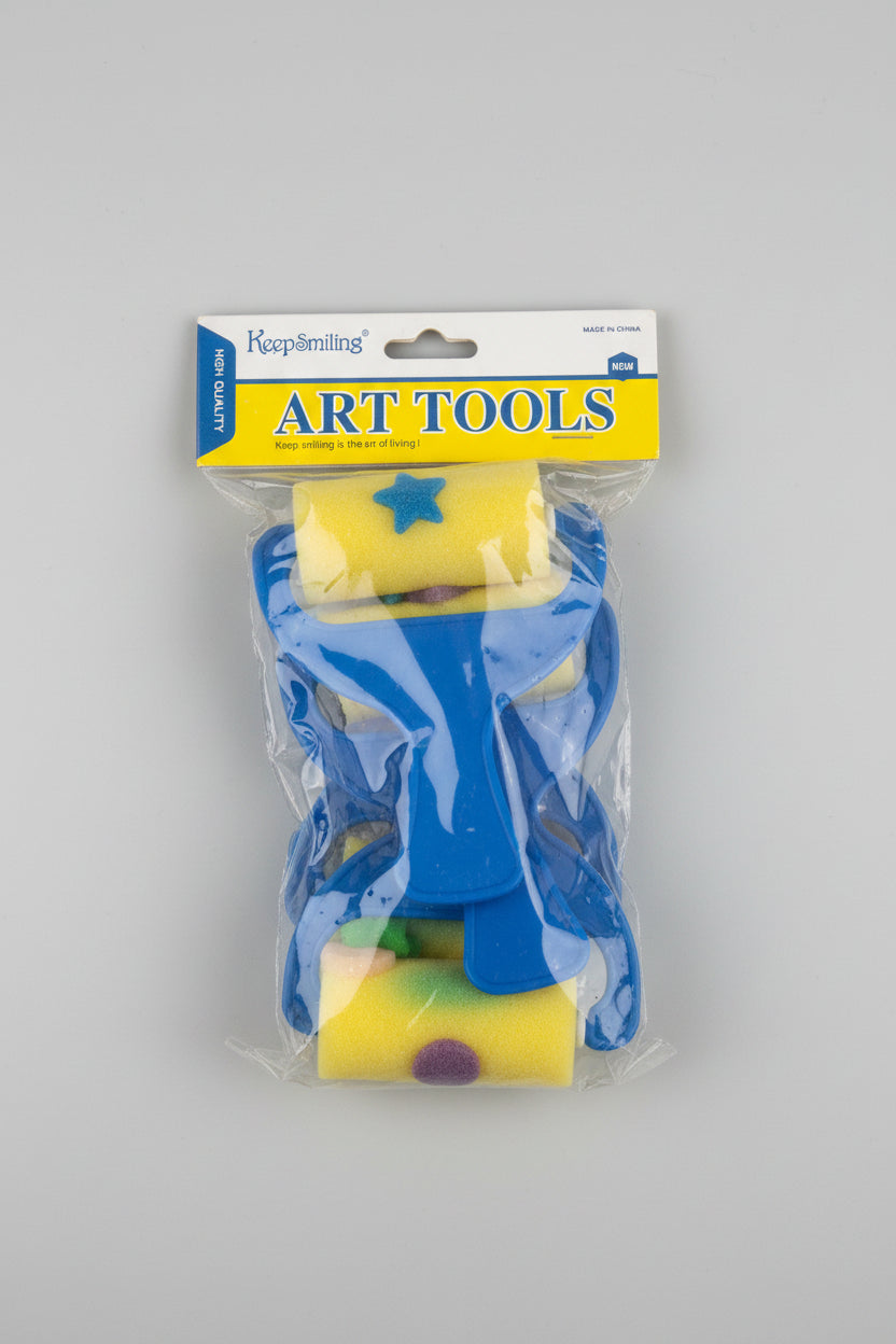 Patterned Sponge Paint Rollers