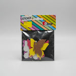 Multicolor Foam Butterfly Stickers