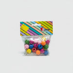 Grooved Wooden Beads (Ribbed Wooden Round Beads)