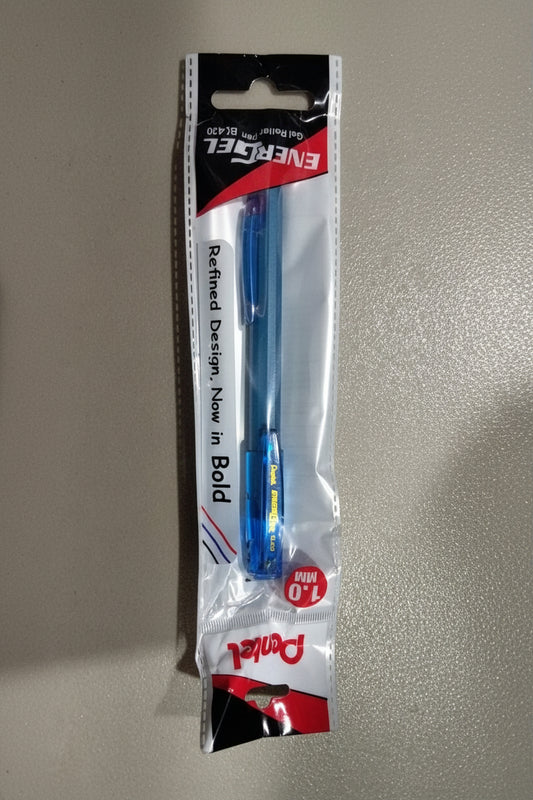 Pentel EnerGel Gel Roller Pen 1.0mm Blue Ink