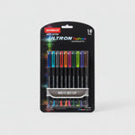 Unomax Ultron Fashion Liquid Ballpoint Pen Set (10 Pcs)