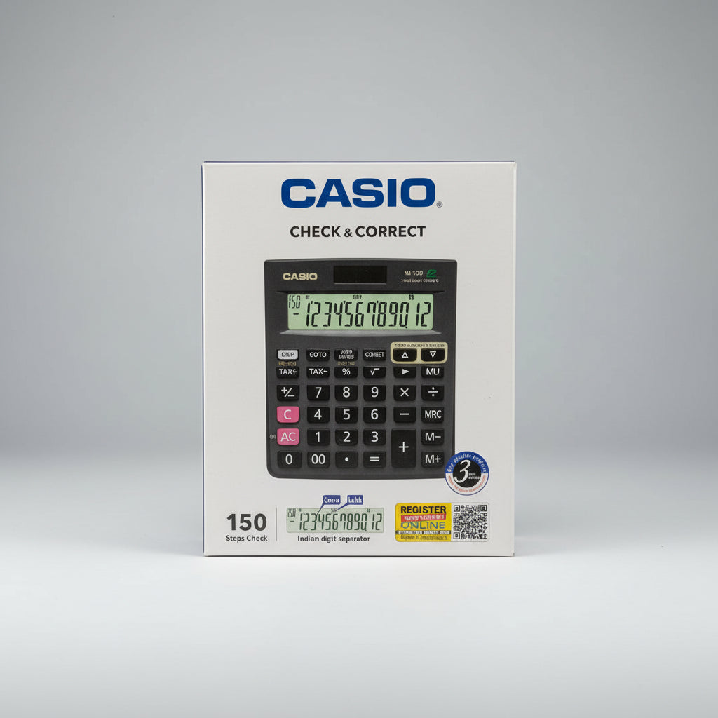 Casio MJ-120D Check & Correct Desktop Calculator