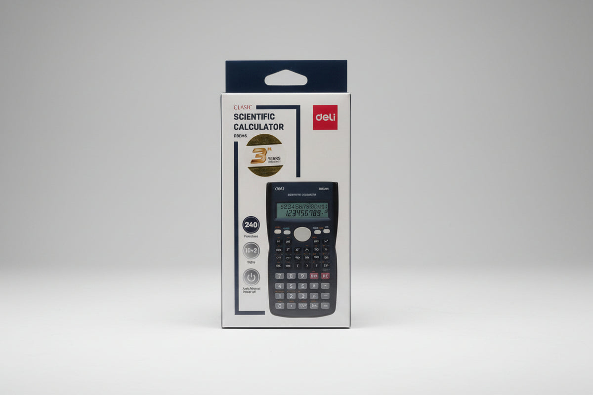 Deli D82MS Classic Scientific Calculator