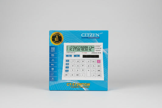 Citllzen CT-512WTGW Electronic Calculator