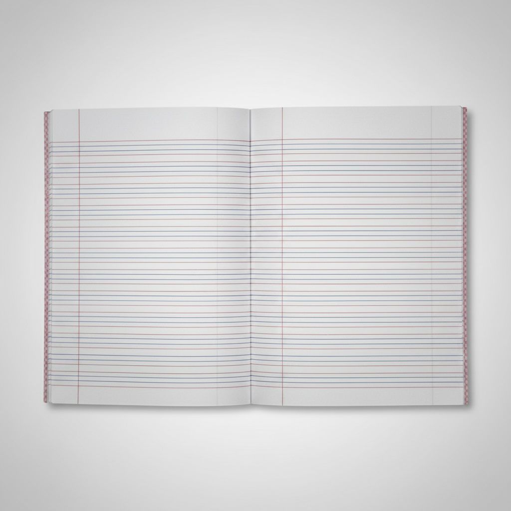 MC- Four Line Notebook