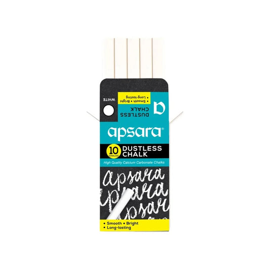Apsara White Dustless Chalks